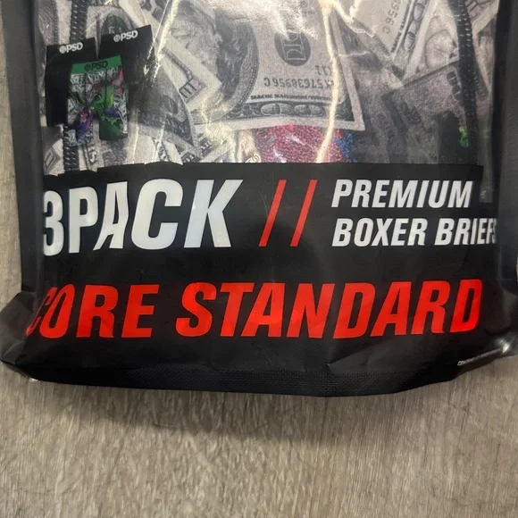 PSD Premium Boxer Briefs 3-Pack - Black, Green, and Gray - Picture 4 of 5